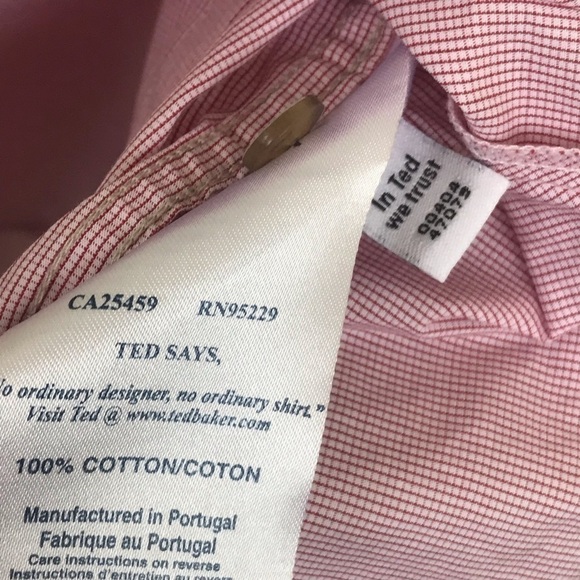 Ted Baker London Windowpane Check Button Down - Picture 10 of 12